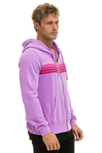 Last inn bildet i Galleri-visningsprogrammet, 5 STRIPE HOODIE - NEON PURPLE // PINK Hoodie Aviator Nation