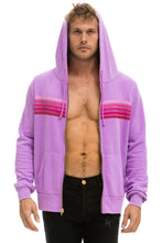 Last inn bildet i Galleri-visningsprogrammet, 5 STRIPE HOODIE - NEON PURPLE // PINK Hoodie Aviator Nation