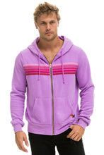 Last inn bildet i Galleri-visningsprogrammet, 5 STRIPE HOODIE - NEON PURPLE // PINK Hoodie Aviator Nation