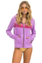 Last inn bildet i Galleri-visningsprogrammet, 5 STRIPE HOODIE - NEON PURPLE // PINK Hoodie Aviator Nation