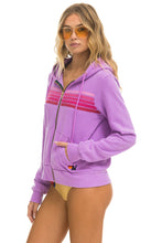 Last inn bildet i Galleri-visningsprogrammet, 5 STRIPE HOODIE - NEON PURPLE // PINK Hoodie Aviator Nation