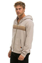 Cargar imagen en el visor de la galería, 5 STRIPE HOODIE - SAND // TAN Hoodie Aviator Nation