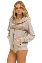 Cargar imagen en el visor de la galería, 5 STRIPE HOODIE - SAND // TAN Hoodie Aviator Nation