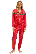 Carregar imagem no visualizador da galeria, 5 STRIPE - WINDBREAKER CHERRY GLOSSY Women's Outerwear Aviator Nation