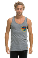 Load image into Gallery viewer, AVIATOR NATION MALIBU TANK - HEATHER GREY Men's Tank Aviator Nation