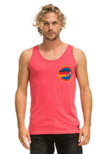 Load image into Gallery viewer, AVIATOR NATION MALIBU TANK - NEON RED Men's Tank Aviator Nation