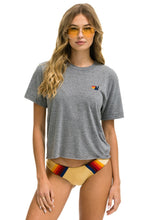 Carregar imagem no visualizador da galeria, BASIC BOYFRIEND TEE - HEATHER GREY Boyfriend Tee Aviator Nation