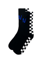 Load image into Gallery viewer, CHECKERED SOCK - BLACK // WHITE SOCKS Aviator Nation