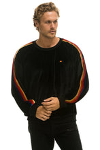 Cargar imagen en el visor de la galería, CLASSIC VELVET RELAXED SWEATSHIRT - BLACK Sweatshirt Aviator Nation
