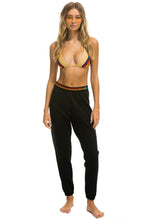 Carregar imagem no visualizador da galeria, ELASTIC LOGO WOMEN'S SWEATPANTS - BLACK Women's Sweatpants Aviator Nation