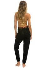 Carregar imagem no visualizador da galeria, ELASTIC LOGO WOMEN'S SWEATPANTS - BLACK Women's Sweatpants Aviator Nation