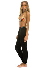 Carregar imagem no visualizador da galeria, ELASTIC LOGO WOMEN'S SWEATPANTS - BLACK Women's Sweatpants Aviator Nation