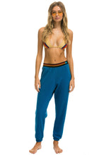 Carregar imagem no visualizador da galeria, ELASTIC LOGO WOMEN'S SWEATPANTS - CARIBBEAN Women's Sweatpants Aviator Nation