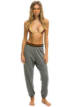 Carregar imagem no visualizador da galeria, ELASTIC LOGO WOMEN'S SWEATPANTS - HEATHER GREY Women's Sweatpants Aviator Nation