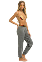 Carregar imagem no visualizador da galeria, ELASTIC LOGO WOMEN'S SWEATPANTS - HEATHER GREY Women's Sweatpants Aviator Nation
