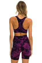 將圖片載入圖庫檢視器 HAND DYED SPORTS BRA - TIE DYE CRYSTAL ROSE Sports Bra Aviator Nation