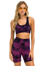 將圖片載入圖庫檢視器 HAND DYED SPORTS BRA - TIE DYE CRYSTAL ROSE Sports Bra Aviator Nation