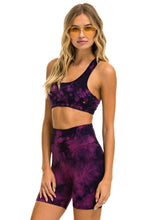 將圖片載入圖庫檢視器 HAND DYED SPORTS BRA - TIE DYE CRYSTAL ROSE Sports Bra Aviator Nation