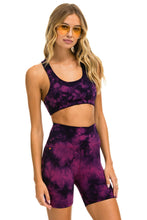 將圖片載入圖庫檢視器 HAND DYED SPORTS BRA - TIE DYE CRYSTAL ROSE Sports Bra Aviator Nation