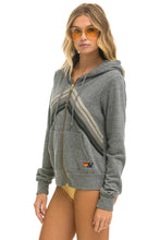 Last inn bildet i Galleri-visningsprogrammet, MOUNTAIN STITCH CHEVRON - HEATHER // GREY Hoodie Aviator Nation