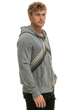 Last inn bildet i Galleri-visningsprogrammet, MOUNTAIN STITCH CHEVRON - HEATHER // GREY Hoodie Aviator Nation