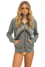 Last inn bildet i Galleri-visningsprogrammet, MOUNTAIN STITCH CHEVRON - HEATHER // GREY Hoodie Aviator Nation