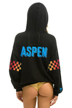 Load image into Gallery viewer, PALM TREE FESTIVAL ASPEN 2023 PULLOVER HOODIE RELAXED - BLACK Aviator Nation