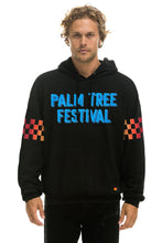 Load image into Gallery viewer, PALM TREE FESTIVAL ASPEN 2023 PULLOVER HOODIE RELAXED - BLACK Aviator Nation