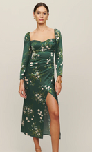 Load image into Gallery viewer, Floral Green Dress