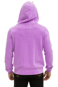 5 STRIPE HOODIE - NEON PURPLE Hoodie Aviator Nation