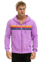 Carregar imagem no visualizador da galeria, 5 STRIPE HOODIE - NEON PURPLE Hoodie Aviator Nation