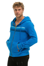 Load image into Gallery viewer, 5 STRIPE HOODIE - OCEAN // BLUE Hoodie Aviator Nation