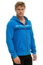 Load image into Gallery viewer, 5 STRIPE HOODIE - OCEAN // BLUE Hoodie Aviator Nation