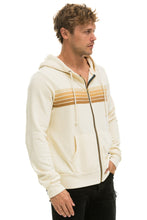 Load image into Gallery viewer, 5 STRIPE HOODIE - VINTAGE WHITE // SAND Hoodie Aviator Nation