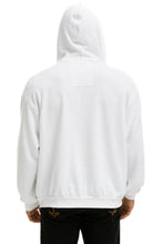 Load image into Gallery viewer, 5 STRIPE HOODIE - WHITE // NEON RAINBOW Hoodie Aviator Nation