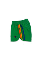 Load image into Gallery viewer, 5 STRIPE KIDS FLEX JOGGER SHORT - KELLY GREEN Kid&#39;s Shorts Aviator Nation