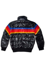 Load image into Gallery viewer, 5 STRIPE KIDS TRAVELER JACKET - BLACK GLOSSY Kid&#39;s Outerwear Aviator Nation