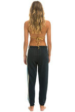 Load image into Gallery viewer, 5 STRIPE SWEATPANTS - CHARCOAL // USA Women&#39;s Sweatpants Aviator Nation