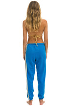 Cargar imagen en el visor de la galería, 5 STRIPE SWEATPANTS - OCEAN // USA Women&#39;s Sweatpants Aviator Nation