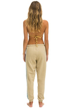 이미지를 갤러리 뷰어에 로드 , 5 STRIPE SWEATPANTS - SAND // USA Women&#39;s Sweatpants Aviator Nation