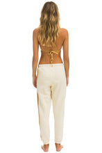 Load image into Gallery viewer, 5 STRIPE SWEATPANTS - VINTAGE WHITE // SAND Women&#39;s Sweatpants Aviator Nation