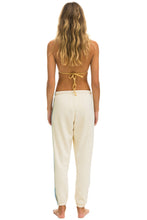 Load image into Gallery viewer, 5 STRIPE SWEATPANTS - VINTAGE WHITE // USA Women&#39;s Sweatpants Aviator Nation