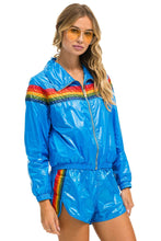 Cargar imagen en el visor de la galería, 5 STRIPE WINDBREAKER - BLUE CINA Women&#39;s Windbreaker Aviator Nation