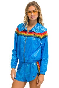 5 STRIPE WINDBREAKER - BLUE CINA Women's Windbreaker Aviator Nation