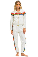 Last inn bildet i Galleri-visningsprogrammet, 5 STRIPE WINDBREAKER - VINTAGE WHITE Women&#39;s Outerwear Aviator Nation