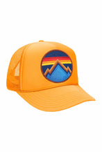 Load image into Gallery viewer, ALL SEASONS CIRCLE - KIDS VINTAGE FOAM TRUCKER Kid&#39;s Hat Aviator Nation OS GOLD