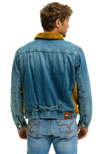 Load image into Gallery viewer, ASPEN SHERPA UNISEX DENIM JACKET - MEDIUM VINTAGE Denim Jacket Aviator Nation