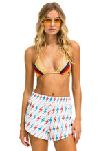 Last inn bildet i Galleri-visningsprogrammet, AVIATOR BOLT LOUNGER SHORTS - WHITE // USA SALE Aviator Nation