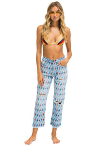 AVIATOR BOLT MID RISE RELAXED SURFER JEAN - SUPER LIGHT Women's Jeans Aviator Nation
