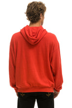 Cargar imagen en el visor de la galería, AVIATOR NATION + AIM YOUTH MENTAL HEALTH RELAXED PULLOVER HOODIE - RED Hoodie Aviator Nation